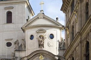 Stadtanlage, Katholische Kirche Sankt Gallus, Prager Altstadt, Tschechische Republik