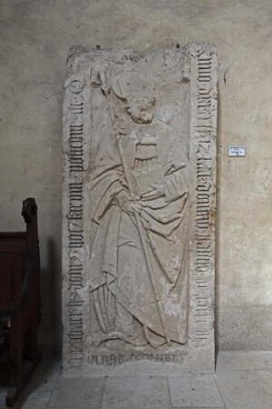 Epitaph für Abt Balthasar Geier, gestorben 1515
