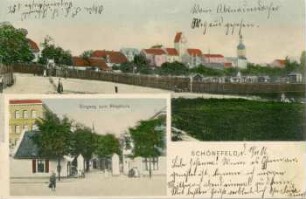 Schönefeld: Eingang zum Friedhofe