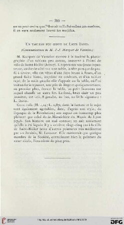Un tableau peu connu de Louis David