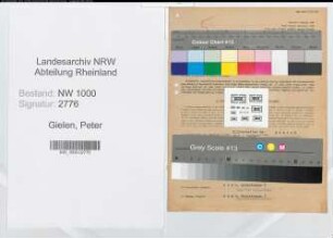 Entnazifizierung Peter Gielen, geb. 19.09.1901 (Arbeiter)
