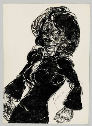 [Frau in Schwarz]