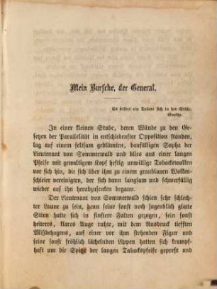 Humoristische Soldaten-Novellen für Sopha u. Wachtstube, VI