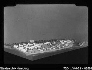 Harburg, Wettbewerb Denickestraße, Modell