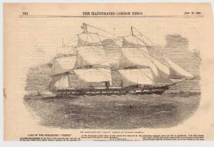 The screw steam-ship "Prince", wrecked off Balaclava harbour