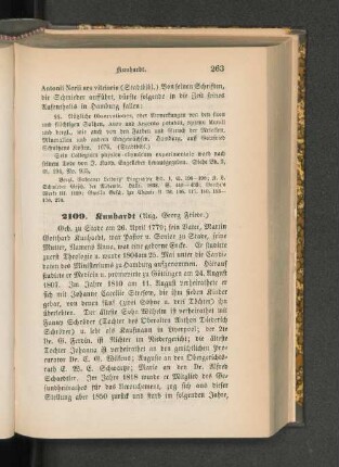 2109. Kunhardt (Aug. Georg Friedr.).