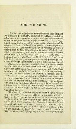 Einleitende Vorrede