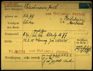Fleischmann, Paul - Flohr, Otto