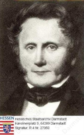 Schenck, Friedrich (1790-1868) / Porträt, vorblickendes Brustbild