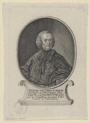 Bildnis des Sigismund Christophor Schrattenbach