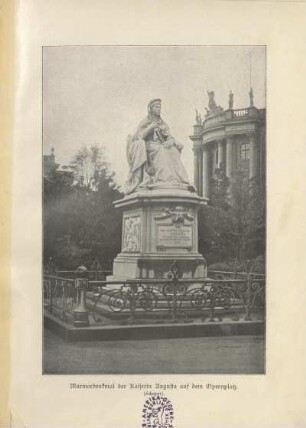 Reiterdenkmal Friedrichs des Großen. (Rauch.)