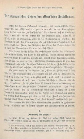 23-58 Die ökonomischen Lehren des Marx'schen Sozialismus