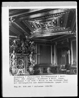 Schloss Bückeburg — Nordflügel — Goldener Saal