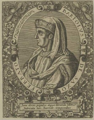 Bildnis des Bartolo de Saxo Ferrato