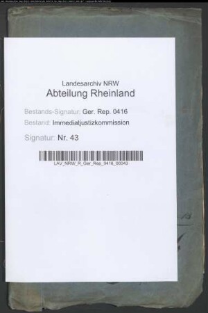 Revision der Code de Commerce.