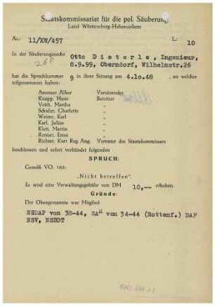 Dieterle, Otto