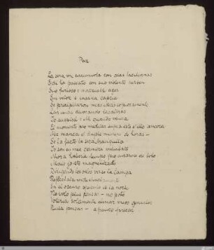 [Schlussband/Texte aus dem Nachlass] - [Sammelhandschrift] - StGA-George I,1810 : [SW XVIII: H1(Gedichte in fremden Sprachen), NLB]