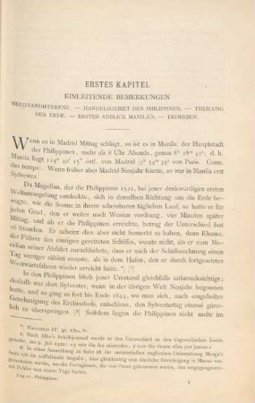 Erstes Kapitel. Einleitende Bemerkungen