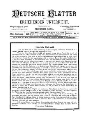 Ludwig Ballauff : Nachruf