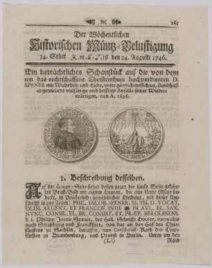 Bildnis des Philipp Jacob Spener