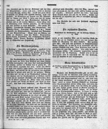 Meine Lebensschicksale als Vorsteher meiner Erziehungsinstitute in Burgdorf und Iferten / von Pestalozzi . - Leipzig : Gerhard Fleischer, 1826