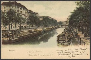 Ansichtskarte "Am Luisen Ufer", koloriert