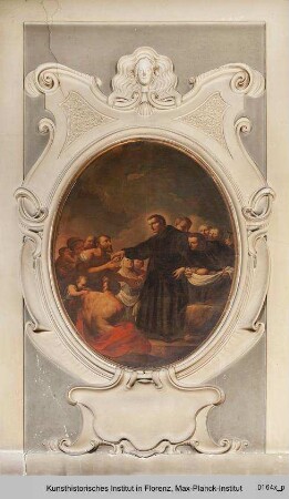 Der Heilige Johannes von Gott : Der Heilige Johannes von Gott verteilt Brot an die Armen