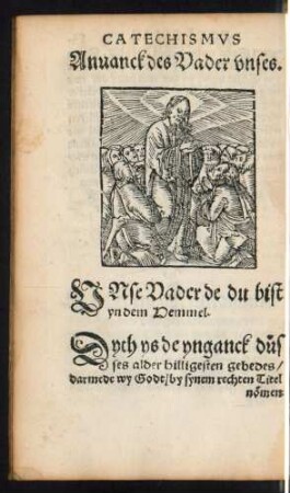 Unse Vader de du bist yn dem Hemmel.