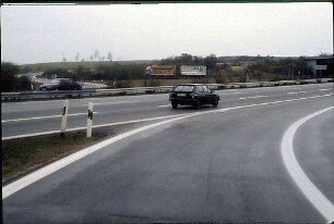 Ausfahrt aus Kreisel (Stuttgart Richtung Rottweil)