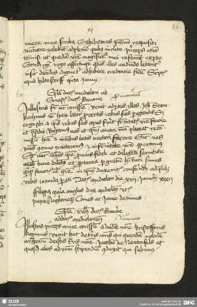56r-57r: Brief Herzog Wilhelms an den Mailänder Herzog Filippo Maria Visconti, 25. Apr. 1433