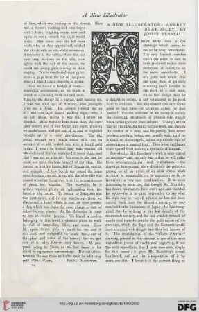1: A new illustrator : Aubrey Beardsley