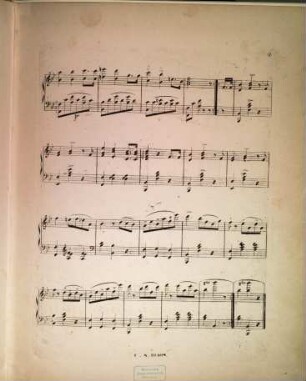 6 oberösterreichische Volkslieder : für d. Pianoforte übertr. ; op. 17. 6. Guada Rad. - Pl.-Nr. C.S.10.408. - 3 S.