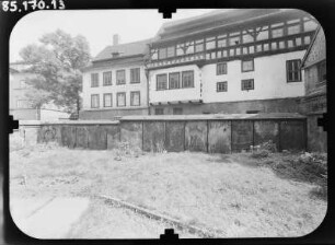 Erfurt-Altstadt. Stadtzentrum zwischen Allerheiligenkirche und Allerheiligenstraße
