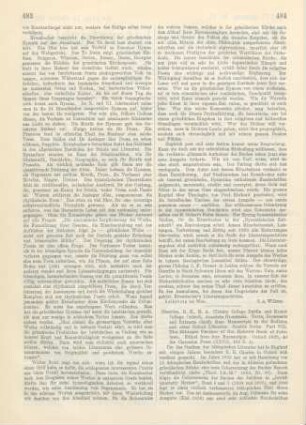 484-485 [Rezension] Anecdota Oxoniensia. Texts, documents, and extracts chiefly from manuscripts in the Bodleian and other Oxford libraries. Semitic series. Part 8