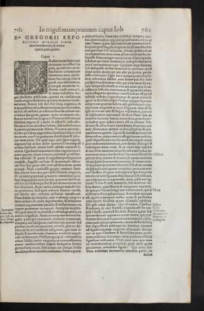 B. Gregorii Expositionis Moralis Liber vicesimustertius ...