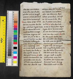 Althochdeutsche Predigtsammlung (Gruppe C, Bruchstück) - BSB Cgm 5248(3,XII