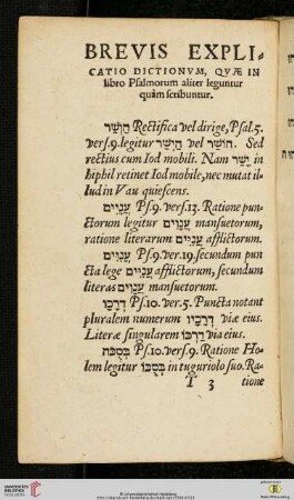 Brevis explicatio dictionum