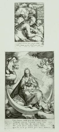 Madonna auf der Mondsichel