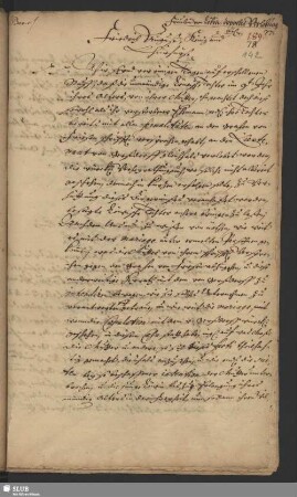 Bl. 142-145. Fräulein von Löbin, doppelte Verlobung betr.