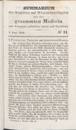 1. Juni. 1836. No 11.