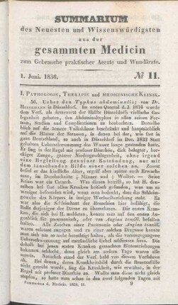 1. Juni. 1836. No 11.