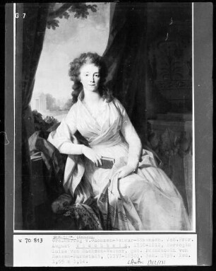 Herzogin Luise von Sachsen-Weimar, geb. Prinzessin von Hessen-Darmstadt (1757-1830)