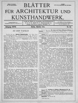 Nr. 10., Oktober 1914