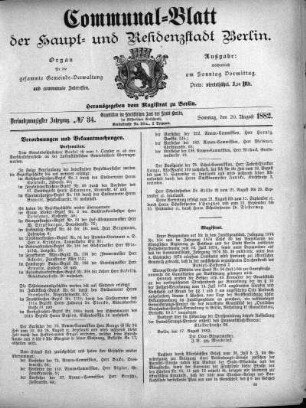 1882,34: No. 34, 20. August 1882