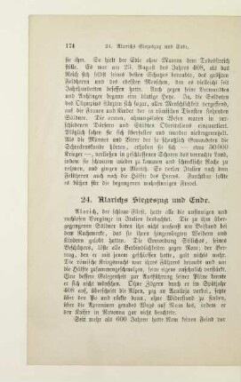 24. Alarichs Siegeszug und Ende