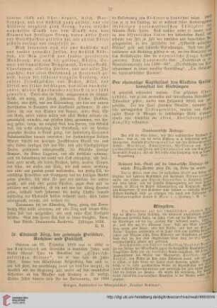 7: Dr. Edmund Jörg, der gewiegte Politiker, Archivar und Publizist