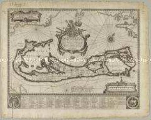 Mappa aestivarum Insularum alias Barmudas dictarum