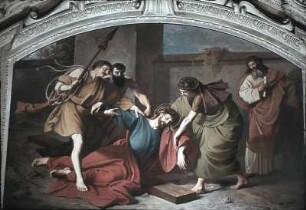 Dritter Fall unter dem Kreuz