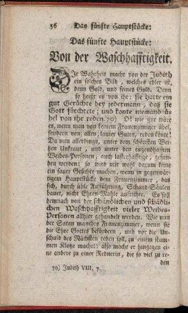 Das fünfte Hauptstücke: Von der Waschhafftigkeit.