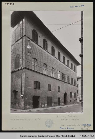 Palazzo Bardi-Serzelli, Palazzo Bardi-Busini, Florenz